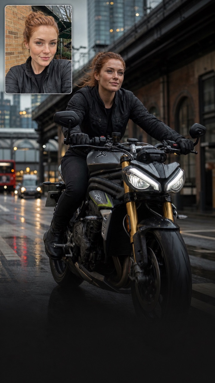 Amelia · Triumph Speed Triple 1200 RS